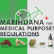 Regulations for the use of marijuana in Canada for medical purposes.